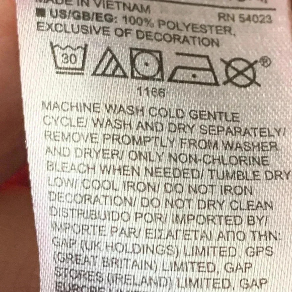 Gap fit Dry active wear shorts with elastic waist and front tie - Picture 6 of 7